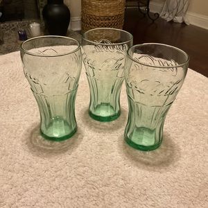 Coca-Cola 16.5 oz restaurant style glasses